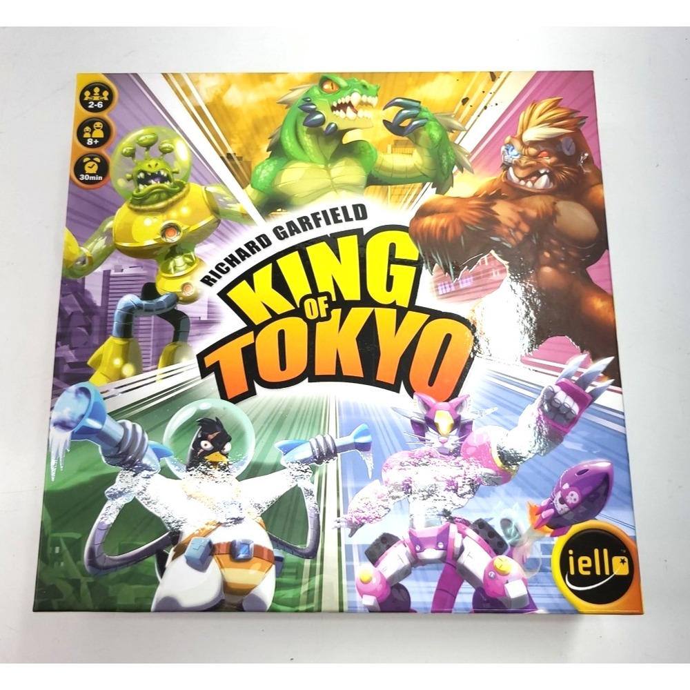 King of Tokyo Board Game IELLO Richard Garfield 2016 -  No missing parts‎